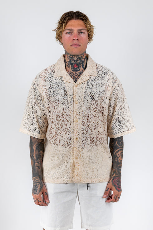 Imperium See-Through Oversized Shirt